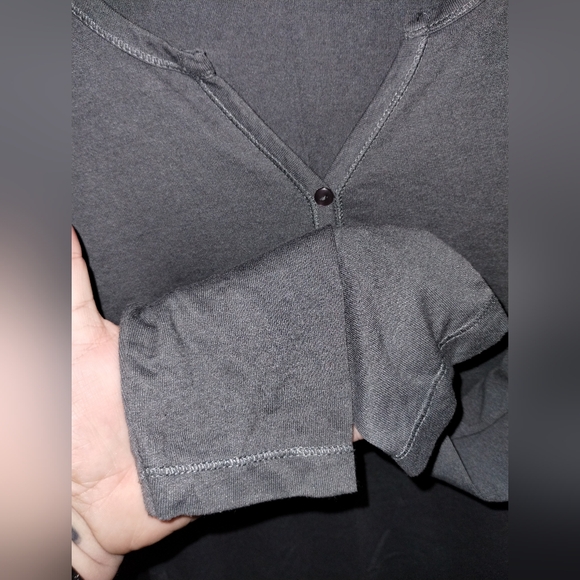 Colors Of The World Gray Long Sleeve Top Xxs - Picture 6 of 6